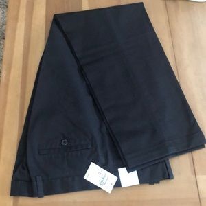 Nordstrom Men’s Supima Pleated Pant 36x32, black